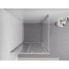 Mexen Exo-S stumdomoji dušo kabina 90 x 90 cm, permatoma, chromas - 8151-090-090-01-00