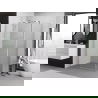 Mexen Exo atveriama dušo kabina 150 x 80 cm, skaidri, chromuota - 819-150-080-01-00