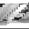 Mexen Exo dušo kabina 95 x 95 cm, skaidri, chrominė - 819-095-095-01-00
