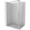 Mexen Exo-S stumdomas dušo kabinas 105 x 75 cm, permatomas, chromuotas - 8151-105-075-01-00