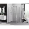 Mexen Exo-S stumdomas dušo kabinas 105 x 75 cm, permatomas, chromuotas - 8151-105-075-01-00