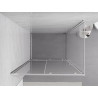 Mexen Exo-S stumdomo dušo kabina 100 x 90 cm, permatomas, chromas - 8151-100-090-01-00