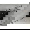 Mexen Lima lankstoma dušo kabina 90 x 120 cm, skaidri, chromuota + lėkštelė Flat, juoda - 856-090-120-01-00-4070