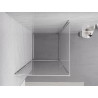 Mexen Exo-BR vonia dušo kabina 70 x 70 cm, skaidri, chromuota - 8181-070-070-01-00