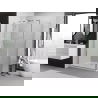 Mexen Exo dušo kabina 70 x 100 cm, skaidri, chromuota - 814-070-100-01-00