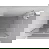 Mexen Exo dušo kabina 70 x 100 cm, skaidri, chromuota - 814-070-100-01-00