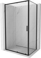Mexen Exo-S stumdoma dušo kabina 95 x 75 cm, skaidri, juoda - 8151-095-075-70-00