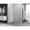 Mexen Exo-BR Duo atveriama dušo kabina 80 x 70 cm, skaidri, chromas - 8182-080-070-01-00