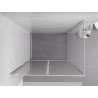 Mexen Exo-BR Duo atveriama dušo kabina 80 x 70 cm, skaidri, chromas - 8182-080-070-01-00
