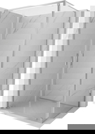 Mexen Exo pakabinama dušo kabina 100 x 80 cm, skaidri, chromuota - 8182-100-080-01-00