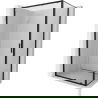 Mexen Exo stumdomos dušo kabinos 150 x 95 cm, skaidrios, juodos - 8151-150-095-70-00