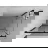Mexen Exo stumdomos dušo kabinos 150 x 95 cm, skaidrios, juodos - 8151-150-095-70-00