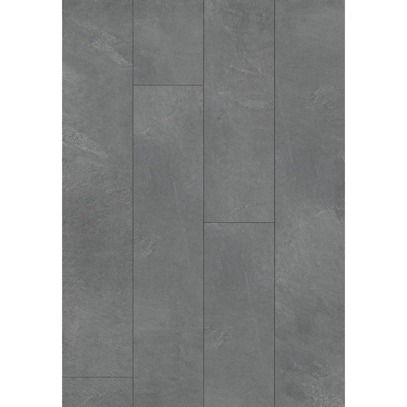 Mexen Grey Dark vinilinės plokštės 1227 x 187 mm LVT Dryback 2,5 mm, PVC pagrindas, 4 V-Fuga, Skalūnas