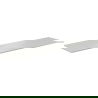 Mexen Uni stalviršis spintelėms 210 cm, pilka matinė - 91AXX-2104-464-18-62