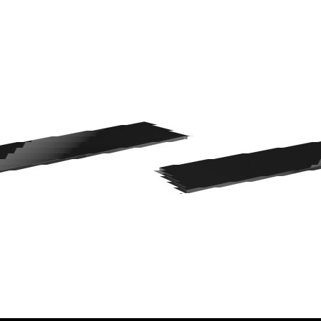 Mexen Uni stalviršis spintelei 190 cm, juodas blizgesys - 91AXX-1904-464-18-70