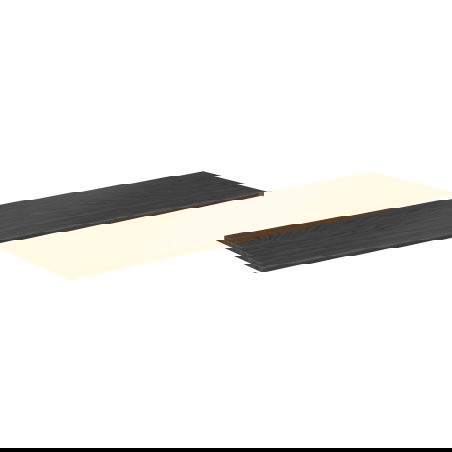 Mexen Uni stalviršis tualetui 220 cm, riešutas - 91AXX-2204-464-18-86