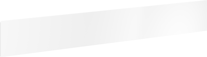 Mexen Orio priekis vonios spintelės korpusui 120 x 20 cm, baltas matinis - 91A10-1200-235-1-01