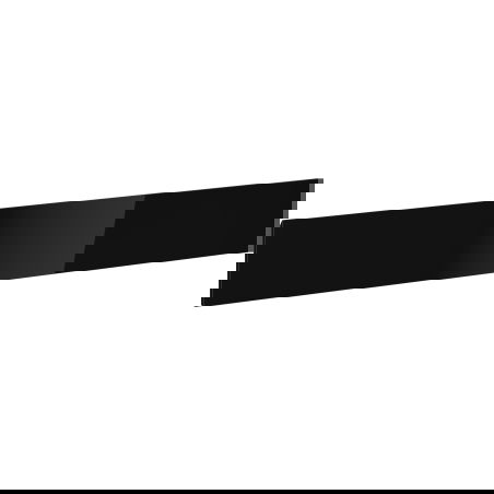 Mexen Orio priekinė vonios spintelės korpuso dalis 120 x 20 cm, juoda blizgi - 91A10-1200-235-1-70