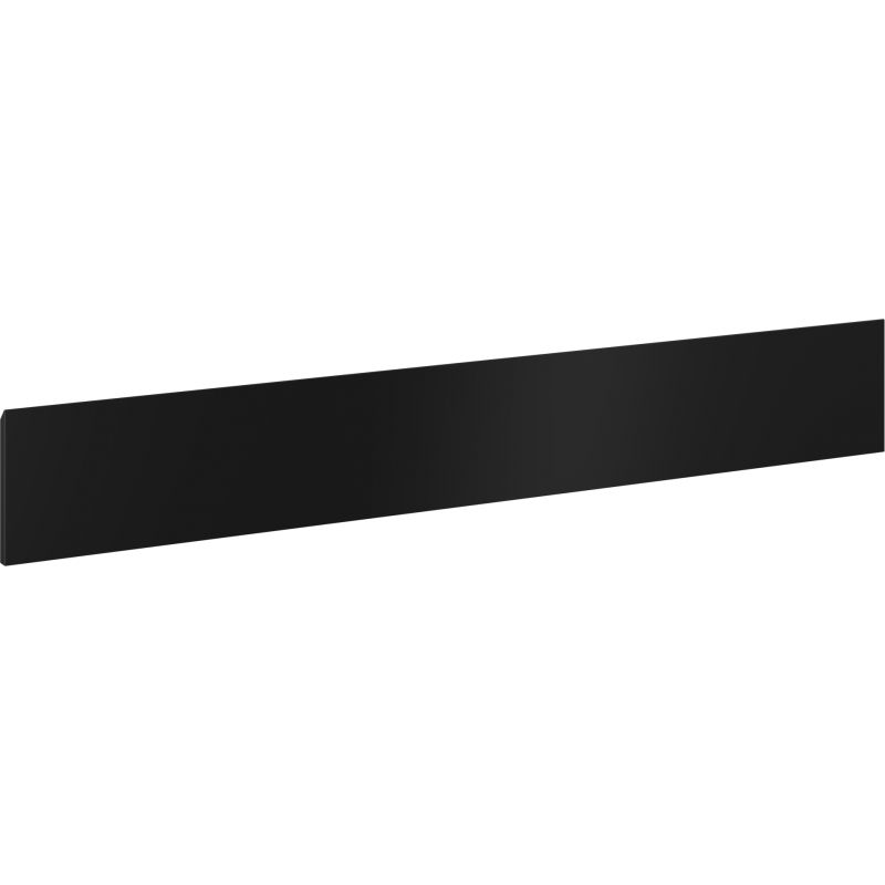 Mexen Orio vonios stalo korpuso priekis 160 x 20 cm, juodas matinis - 91A10-1600-235-1-71