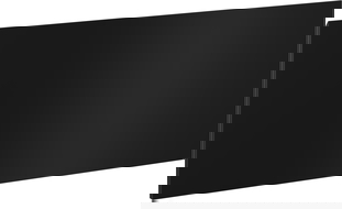 Mexen Orio spintelės korpuso priekinė dalis 80 x 43,5 cm, juodas matinis - 91A10-0800-470-1-71