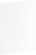 Mexen Orio priekinė vonios spintelės korpuso dalis 45 x 43,5 cm, baltas matinis - 91A11-0450-470-1-01