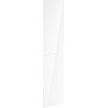 Mexen Orio priekinė vonios spintelės korpuso dalis 35 x 80 cm (2 vnt.), blizgus baltas - 91A11-1600-300-2-00