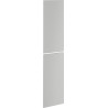 Mexen Orio priekinė vonios spintelės korpuso dalis 35 x 80 cm (2 vnt.), pilka matinė - 91A11-1600-300-2-62