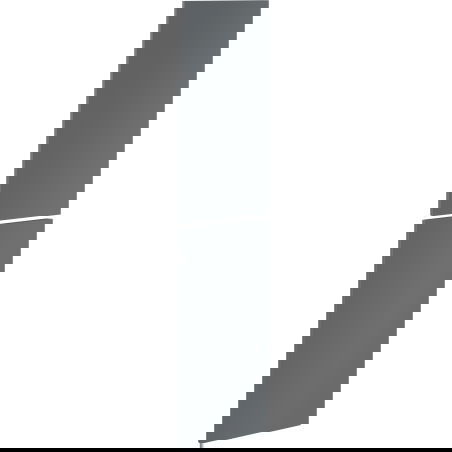 Mexen Orio priekinė vonios spintelės korpuso dalis 35 x 80 cm (2 vnt.), matinė grafito spalva - 91A11-1600-300-2-66