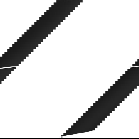 Mexen Orio priekinis vonios spintelės korpuso dangtis 35 x 80 cm (2 vnt.), juodas matinis - 91A11-1600-300-2-71