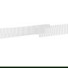 Mexen Rivel fasadas baldų spintelės korpusui 140 x 20 cm, balta matinė - 91A20-1400-235-1-01