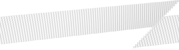 Mexen Rivel fasadas baldų spintelės korpusui 140 x 20 cm, balta matinė - 91A20-1400-235-1-01