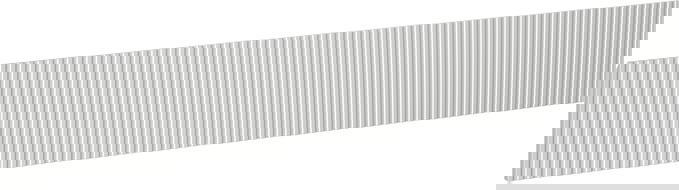 Mexen Rivel priekinė srautinė pilka matinė prie vonios spintelės korpuso 120 x 20 cm - 91A20-1200-235-1-62