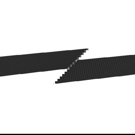 Mexen Rivel rifliuotas priekis vonios spintelės korpusui 120 x 20 cm, juodas matinis - 91A20-1200-235-1-71