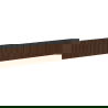 Mexen Rivel priekinė rivelė vonios spintelės korpusui 120 x 20 cm, riešutas - 91A20-1200-235-1-86