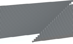 Mexen Rivel rifliuotas priekis vonios spintelės korpusui 120 x 43,5 cm, grafitas matinė - 91A20-1200-470-1-66