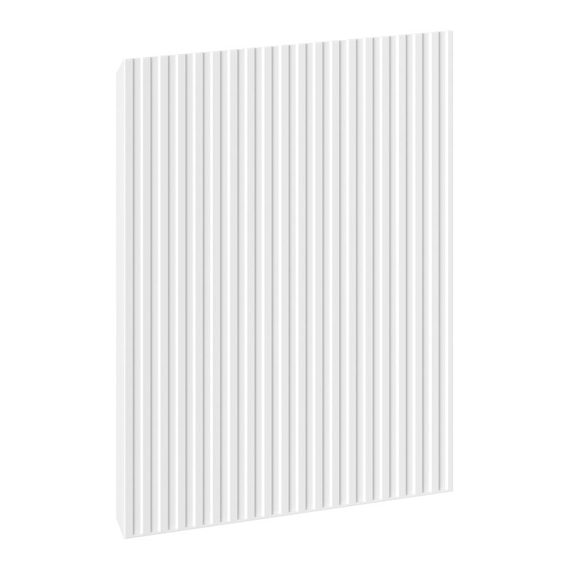 Mexen Rivel priekinė rifliuota dalis spintelės korpusui 35 x 43,5 cm, balta matinė - 91A21-0350-470-1-01