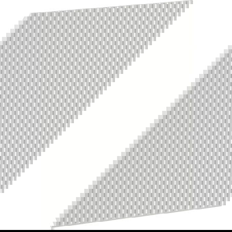 Mexen Rivel priekinė plokštė rifliuota, skirta vonios spintelės korpusui, 30 x 43,5 cm, pilkai matinė - 91A21-0300-470-1-62