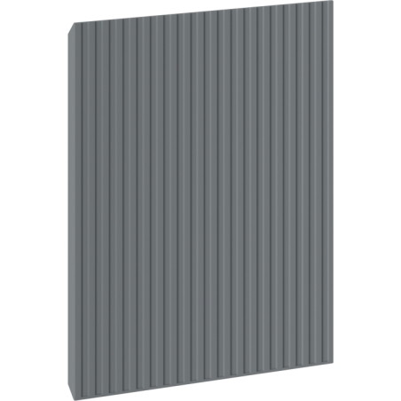 Mexen Rivel priekinis ryflowany korpusui vonios spintelės 30 x 43,5 cm, matinis grafitas - 91A21-0300-470-1-66