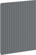 Mexen Rivel priekinė plokštė gofruota vonios spintelės korpusui 40 x 43,5 cm, grafitas matinė - 91A21-0400-470-1-66