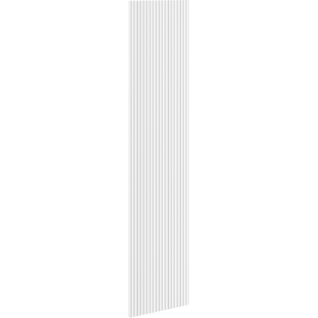 Mexen Rivel susigroto paviršiaus priekinė baldų dalis vonios spintelės korpusui 35 x 160 cm (1 vnt.), baltas matinis