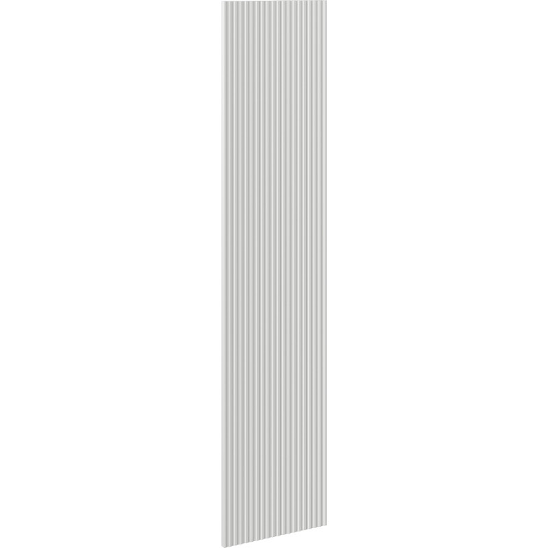 Mexen Rivel Į lentynos korpusą frezuotas priekinis skydas 35 x 160 cm, pilkas matinis - 91A21-1600-300-1-62
