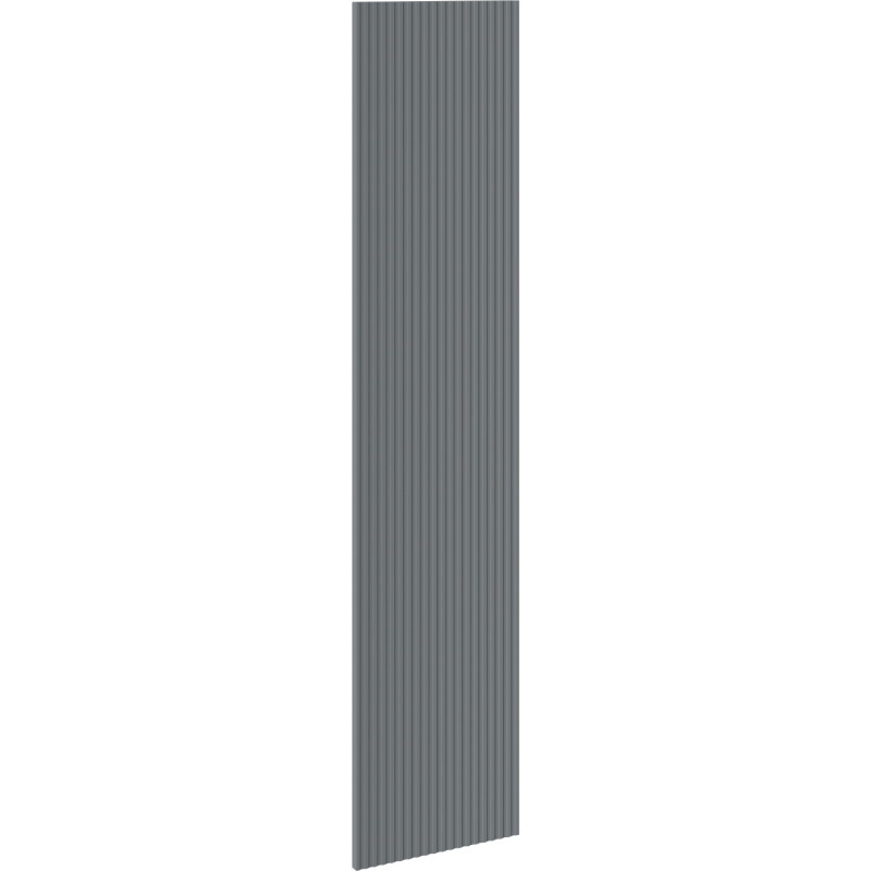 Mexen Rivel vagotuvėlio durelės vonios spintelės korpusui 35 x 160 cm, matinė grafito spalva - 91A21-1600-300-1-66