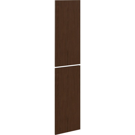 Mexen Rivel priekinės pjaustytos lakštai vonios spintelės korpusui 35 x 80 cm (2 vnt.), riešutas - 91A21-1600-300-2-86