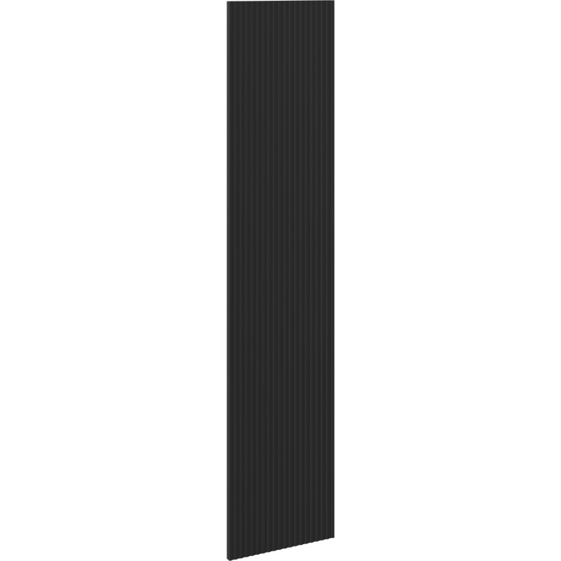 Mexen Rivel priekinė plokštė korpuso spintelės vonios 35 x 160 cm, juodas matinė - 91A21-1600-300-1-71
