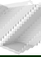 Mexen Kioto-F dušo sienelė Walk-in su rėmu 120 x 202 cm, skaidri 8 mm, balta - 800-120-104-20-00