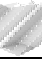 Mexen Kioto-F dušo pertvara su rėmu 100 x 85 cm, skaidri 8 mm, balta - 800-100-202-04-20-085