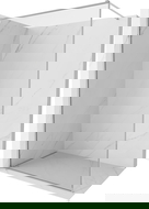 Mexen Kioto-F dušo kabinos siena Walk-in su rėmeliu 115 x 202 cm, skaidrus 8 mm, chromuotas - 800-115-104-01-00