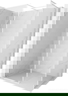 Mexen Kioto-F dušo kabina Walk-in su rėmu 115 x 110 cm, skaidri 8 mm, balta - 800-115-202-04-20-110