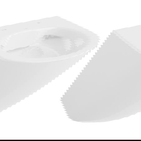 Mexen Lena pakabinamas rimless unitazas, blizgus baltas - 3322XX00