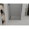 Mexen Roma pakreipiamos dušo durys 80 cm, Skaidrus, Chromo - 854-080-000-01-00